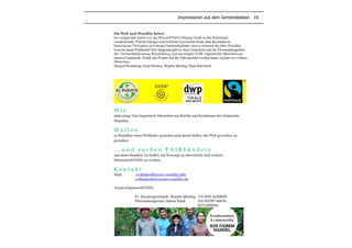 Impressionen aus dem Gemeindeleben 19
 