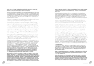 kommen	gut	75	%	der	dortigen	Transaktionen	unter	internationaler	Beteiligung	auf	Verkäufer-	oder	               Nutzern	die	Möglichkeit,	einzelne	auf	der	Webseite	befindliche	Angebote	in	diversen	sozialen	Netzwerken	
       Käuferseite	zu	Stande	(http://presse.ebay.ch/;	abgerufen	am	26.06.2009).                                        zu	empfehlen,	indem	entsprechend	eingerichtete	Weblinks	(sog.	Bookmarks)	auf	den	Angebotsseiten	
                                                                                                                       betätigt	werden.
      	 Die	ricardo.ch	AG	befindet	sich	diesbezüglich	in	einer	völlig	anderen	Situation,	da	sie	nur	in	der	Schweiz	
        einen	Marktplatz	unterhält,	auf	dem	trotz	grundsätzlicher	Zulässigkeit	nur	im	Ausnahmefall	auch	auslän-       	 Eine	spezielle	Kooperation	unterhält	die	ricardo.ch	AG	mit	der	Winterthur-Versicherung.	Winterthur	
        dische	Nutzer	aktiv	sind	(nach	Schätzungen	kommen	bis	zu	99	%	aller	Transaktionen	auf	www.ricardo.ch	           verkauft	in	einem	speziell	abgetrennten	Bereich	der	Online-Auktionsplattform	www.ricardo.ch	Fahrzeug-
        innerhalb	der	Schweiz	zu	Stande	und	werden	auch	dort	abgewickelt).	Zu	beobachten	ist	ferner	nach	wie	           Restwerte	gegen	Höchstgebot	an	einen	geschlossenen	gewerblichen	Abnehmerkreis.	Diese	Kooperation	
        vor	eine	relativ	starke	Präsenz	von	ebay	in	den	Schweizer	Werbeträgern,	was	auf	vergleichs	 eise	hohe	
                                                                                                     w                  wurde	im	Juli	2005	gestartet	und	verlief	seitdem	nachhaltig	erfolgreich.	Daher	bemüht	sich	die	
        Marketing-Investitionen	hindeutet.                                                                              G
                                                                                                                        	 esellschaft	derzeit,	sowohl	in	der	Schweiz	als	auch	in	Deutschland	weitere	ent	 prechende	Kooperations-
                                                                                                                                                                                                        s
                                                                                                                        partner	zu	gewinnen.
      	 Insgesamt	und	mit	der	vorgenannten	Einschränkung	ist	jedoch	davon	auszugehen,	dass	www.ricardo.ch	
        im	Bereich	Online-Auktionen	die	Marktführungsposition	in	der	Schweiz	besitzt.                                 	 Bestandteil	der	Geschäftspolitik	der	Gesellschaft	ist	es,	auf	dem	Marktplatz	www.ricardo.ch	eher	
                                                                                                                        z
                                                                                                                        	 urückhaltend	Fremdwerbung	in	Form	von	Bannerschaltungen	zu	platzieren.	Dementsprechend	ist	
      	 Dieser	Umstand	ist	nicht	zuletzt	deshalb	von	besonderer	Bedeutung,	weil	mehrjährige	Erfahrungen	                hier	die	wirtschaftliche	Bedeutung	der	Werbeflächenvermarktung	vergleichsweise	gering.
        auf	internationaler	Ebene	zeigen,	dass	sich	mittel-	bis	längerfristig	das	Geschäft	pro	Land	häufig	auf	
        lediglich	einen	einzigen	Anbieter	bzw.	dessen	Plattform	konzentriert	und	alle	übrigen	Mitbewerber	in	         	 Zur	Nutzer- bzw. Kundenstruktur	lässt	sich	feststellen,	dass	mehr	als	99	%	der	bei	www.ricardo.ch	
        Nischen	bis	hin	zur	wirtschaftlichen	Bedeutungslosigkeit	abgedrängt	werden	können.	So	besitzt	ebay	             angemeldeten	Personen	oder	Unternehmen	ihren	Wohn-	bzw.	Unternehmenssitz	in	der	Schweiz	haben.	
        mittlerweile	in	den	europäischen	Ländern	Deutschland,	Großbritannien	und	Frankreich	augenscheinlich	            Hierbei	bilden	sowohl	auf	der	Käufer-	wie	auch	auf	der	Verkäuferseite	nach	wie	vor	private	Nutzer	
        eine	entsprechende	Position,	während	die	MIH-Gruppe	außer	in	der	Schweiz	u.	a.	auch	in	den	Ländern	             das	Rückgrat	des	Marktplatzes,	obwohl	sich	namentlich	auf	der	Anbieterseite	eine	zunehmende	Profes-
        Norwegen,	Dänemark	und	Polen	eine	marktführende	Stellung	erobern	konnte.	Diese	Entwicklung	dürfte	              sionalisierung	beobachten	lässt,	wobei	die	Grenzen	nicht	selten	fließend	sind.	Die	Gesellschaft	legt	
        von	den	Bedürfnissen	der	Nutzer	gestützt	werden:	So	bevorzugt	ein	Anbieter	tendenziell	denjenigen	              in	diesem	Bereich	allerdings	großen	Wert	auf	die	Erhaltung	und	Entwicklung	einer	privat	geprägten	
        Marktplatz,	auf	dem	seine	Produkte	auf	möglichst	viele	potenzielle	Käufer	treffen,	wie	umgekehrt	               Grundstruktur	auch	auf	der	Anbieterseite,	um	die	Vielfalt,	Reichhaltigkeit	und	Ausgewogenheit	des	
        Kaufinteressenten	den	Marktplatz	mit	dem	größten	und	vielfältigsten	Angebot	am	attraktivsten	finden	            Angebots	auf	dem	Marktplatz	nachhaltig	zu	gewährleisten	und	auszubauen.
        dürften.	Diese	Interessen	wirken,	sobald	sich	eine	Auktionsplattform	als	führend	durchgesetzt	hat,	
        im	Sinne	eines	Aufwärtsspiralen-Effekts.                                                                      	 Hinsichtlich	der	rechtlichen Rahmenbedingungen	ist	hervorzuheben,	dass	es	in	der	Schweiz	bislang	
                                                                                                                        keine	relevante	Sondergesetzgebung	für	den	E-Commerce	gibt,	wie	sie	im	Bereich	der	EU,	vor	allem	
      	 Als	Schweizer	Besonderheit	ist	schließlich	die	Mehrsprachigkeit	des	Landes	und	das	stark	ausgeprägte	           bedingt	durch	europarechtliche	Vorgaben,	bereits	vor	mehreren	Jahren	etabliert	wurde.	Dies	hat	z.	B.	zur	
        kulturelle	Eigenleben	der	verschiedenen	Landesteile	(Deutschschweiz,	Romandie,	Italienische	Schweiz	            Folge,	dass	in	der	Schweiz	ein	spezielles	Rückgabe-	bzw.	Widerrufsrecht	für	Waren,	die	jemand	zu	privaten	
        und	Rätoromanisches	Gebiet)	zu	erwähnen.	Hierbei	sind	Deutsch	und	Französisch	mit	fast	64	%	bzw.	               Zwecken	von	einem	gewerblichen	Anbieter	erwirbt,	sowie	spezielle	Vorschriften	über	eine	Anbieterkenn-
        gut	20	%	die	meistgesprochenen	Sprachen.	Die	ricardo.ch	AG	hat	sich	auf	diese	Gegebenheit	mit	einer	            zeichnung	bis	heute	fehlen.	Trotz	aufmerksamer	Beobachtung	der	EU-Rechtsentwicklung	in	der	Schweiz	ist	
        durchgehend	zweisprachigen	Plattform	(Deutsch	und	Französisch)	eingestellt.                                     es	dort	bisher	zu	keiner	entsprechenden	Gesetzgebungstätigkeit	gekommen,	und	in	absehbarer	Zeit	ist	
                                                                                                                        eine	solche	auch	nicht	zu	erwarten.	Außerdem	gibt	es	in	der	Schweiz,	im	Vergleich	zu	Deutschland,	nebst	
      	 Zur	Erhöhung	der	Reichweite	des	Marktplatzes	und	zur	Gewinnung	neuer	registrierter	Kunden	nutzt	die	            einem	anderen	Rechtssystem	auch	eine	andere	Rechtskultur,	sodass	z.	B.	Phänomene	wie	sogenannte	
        ricardo.ch	AG	vorwiegend	Möglichkeiten	im	Bereich	Online-Marketing	(„E-Marketing“).	Hier	arbeitet	die	          Abmahnwellen,	die	insbesondere	im	deutschen	E-Commerce	in	den	letzten	Jahren	bis	in	die	Gegenwart	
        ricardo.ch	AG	vor	allem	mit	den	Betreibern	wichtiger	und	reichweitenstarker	schweizerischer	Internet-           für	Aufsehen	und	zum	Teil	auch	für	Verunsicherung	sorgten,	in	der	Schweiz	dergestalt	nicht	bekannt	sind.
        portale	zusammen	(z.	B.	www.bluewin.ch,	www.msn.ch,	www.romandie.com,	www.ticinoonline.ch,	
        www.toppreise.ch	u.	a.),	in	welche	das	Angebot	von	www.ricardo.ch	integriert	bzw.	über	die	                     b) Bereich Deutschland
        www.ricardo.ch	mittels	entsprechender	Verlinkung	zu	erreichen	ist.	Außerdem	nutzt	die	ricardo.ch	AG	          	 In	Deutschland	ist	die	Zahl	der	„eShopper“,	also	der	Personen,	die	das	Internet	zum	Einkauf	nutzen,	
        umfänglich	das	sog.	Adwords-Programm	von	www.google.ch.	Flankiert	werden	diese	Maßnahmen	durch	                 im	Jahr	2008	um	12	%	im	Vergleich	zum	Vorjahr	gestiegen.	Insgesamt	kauften	im	Jahr	2008	29,5	Mio.	
        ein	intensives	und	mittlerweile	seit	mehreren	Jahren	unterhaltenes	Affiliate-Programm	sowie	eine	               Menschen	im	Internet	ein.	Der	E-Commerce-Umsatz	legte	dabei	mit	einem	Plus	von	19	%	im	Vergleich	
        spezielle	Affiliate-Kooperation	mit	Tradedoubler.com,	einem	der	in	Europa	führenden	Unternehmen	                zum	Vorjahr	auf	rund	13,6	Mio.	Euro	zu	(Pressemitteilung	der	GfK	Gesellschaft	für	Konsumforschung	
        für	Online-Marketingkonzepte.	Grundsätzlich	werden	Marketingmaßnahmen	bzw.	-kooperationen	                      vom	17.03.2009,	www.gfk.com).
        b
        	 evorzugt,	bei	denen	die	Kosten	möglichst	weitgehend	an	die	Erfolgswirksamkeit	gekoppelt	sind	
        (z.	B.	mittels	Abrechnung	auf	Costs-per-Click-Basis,	Pay	per	Lead	bzw.	Pay	per	Action).                       	 Bezogen	auf	die	Gesamtbevölkerung	nahmen	im	Jahr	2008	42	%	der	Deutschen	am	Online-Shopping	teil,	
                                                                                                                        womit	Deutschland	im	EU-weiten	Vergleich	auf	dem	vierten	Rang	landet	(Pressemitteilung	der	BITKOM	
      	 Neu	hinzugetreten	ist	die	Nutzung	von	Angeboten	des	sog.	Web	2.0	zu	Zwecken	der	Werbung	und	des	                v.	21.05.2009,	www.bitkom.org).
        Marketings.	Hierzu	gehört	z.	B.	die	Selbstdarstellung	der	Gesellschaft	als	Mitglied	von	Plattformen	wie	
        Facebook	und	Twitter.	Diese	sogenannten	sozialen	Netzwerke	(„Social	Media“)	erlauben	es	jedem	Internet-       	 Bereits	in	den	vergangenen	Jahren	konnte	festgestellt	werden,	dass	eine	hohe	Zahl	von	Verbrauchern	
        nutzer,	ein	persönliches	Profil	anzulegen,	Nachrichten	zu	versenden	und	zu	empfangen	oder	Berichte	zu	          das	Internet	vor	dem	Einkauf	zur	Information	über	Produkte,	Preise	und	Einkaufsmöglichkeiten	nutzt:	
        veröffentlichen.	ricardo.ch	betreibt	aktiv	E-Marketing	in	diesen	sozialen	Netzwerken	bzw.	Community-            Insgesamt	29,5	Mio.	Personen	recherchierten	im	Jahr	2006	zu	diesem	Zweck	im	Internet.	Hierbei	standen	
        Plattformen	mit	eigens	hierfür	entwickelten	Applikationen	(z.	B.	Globeshopper	Challenge).	Die	Erhöhung	         das	Vergleichen	von	Preisen	(22	Mio.	Nutzer),	die	Recherche	von	Informationen	zu	Produkten	(21,4	Mio.	
        der	Aufmerksamkeit	für	ricardo.ch	über	das	Web	2.0	eröffnet	insofern	ein	interessantes	Potenzial,	als	          Nutzer)	sowie	die	Suche	nach	Händlern,	die	ein	jeweiliges	Produkt	führen	(19,3	Mio.	Nutzer)	im	Vorder-
        dass	auch	die	Nutzer	von	ricardo.ch	hierin	aktiv	eingebunden	werden	können.	So	bietet	ricardo.ch	seinen	

12                                                                                                                                                                                                                                   13
     LAGEBERICHT                                                                                                                                                                                                   LAGEBERICHT
 