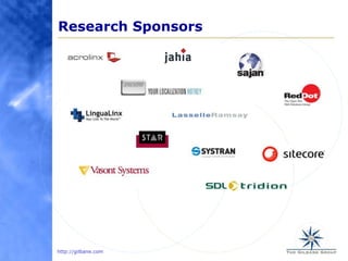 Research Sponsors<br />