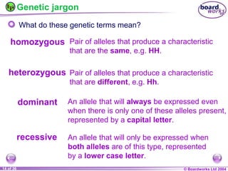 General Biology 2 W3L3 Inheritance and Variations.ppt