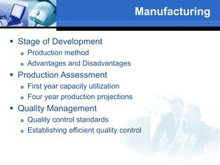 Manufacturing ,[object Object]