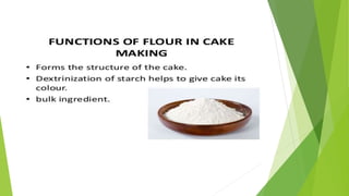 Dextrinisation Cake Example Cake making by DEBASHIS | PPTX