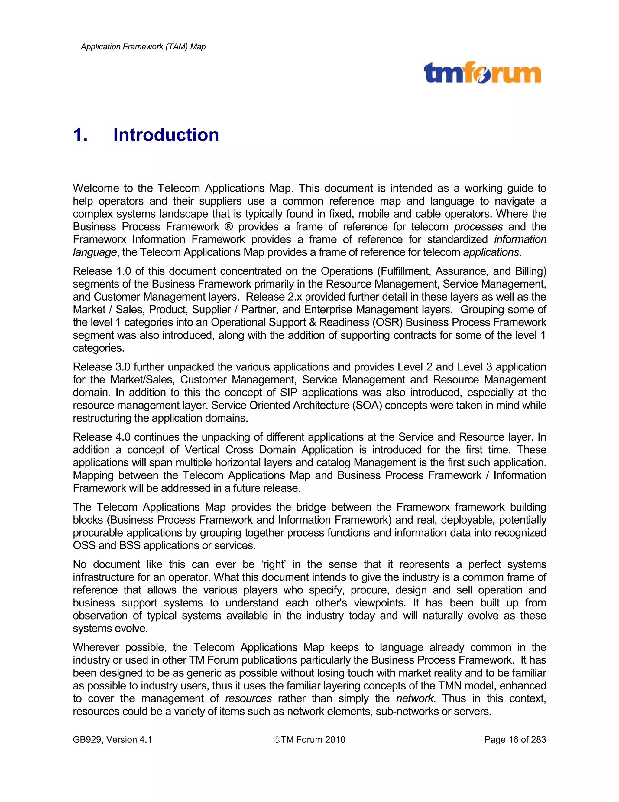 Gb929 telecom applications_framework_r4-0_v4-1 | PDF