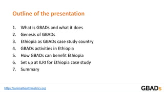 Global Burden of Animal Diseases: Ethiopia case study