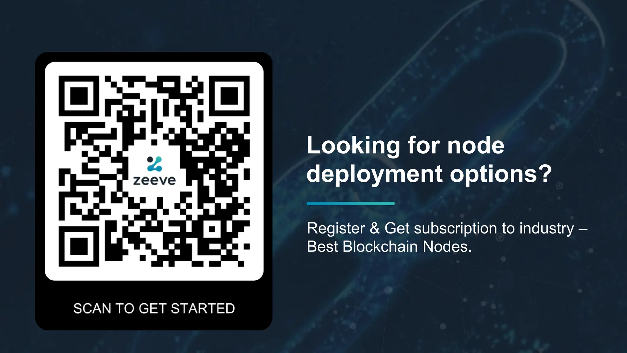 Looking for node
deployment options?
Register & Get subscription to industry –
Best Blockchain Nodes.
 
