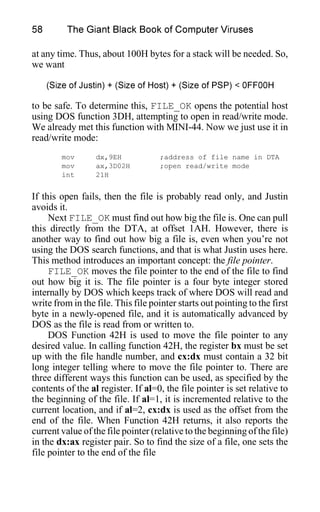 The Giant Black Book Of Computer Viruses | PDF