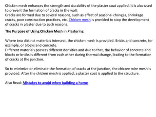What Is Chicken Mesh? | PPTX