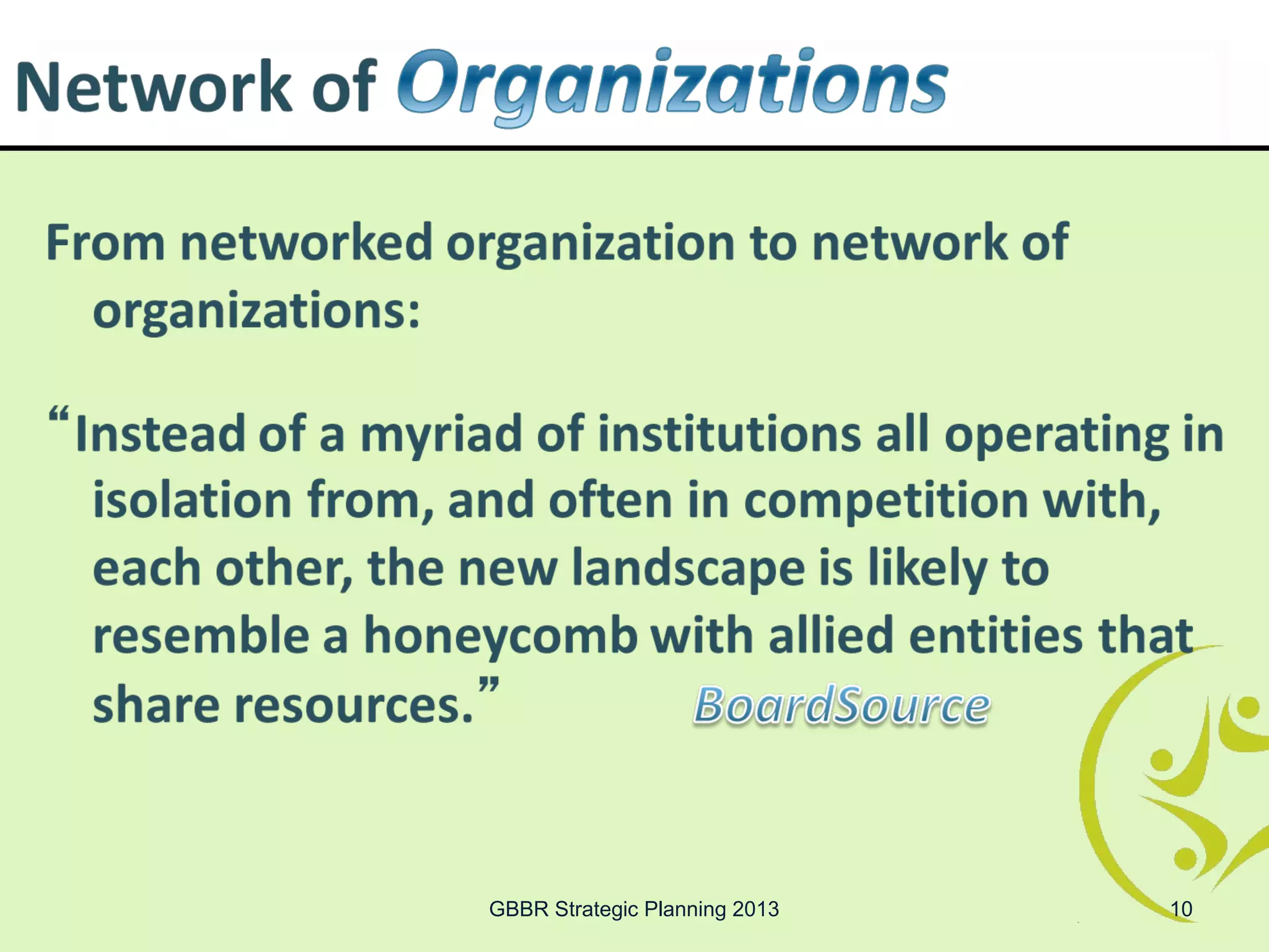 GBBR Strategic Planning 2013   10
 