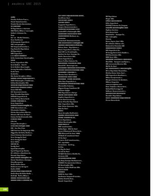 240 jul/15 rev/gbc/br
anuário GBC 2015
VG Arquitetura
Viapol Ltda
VIÁVEL CONSULTORIA
Vibia Engenharia
VIKINGS Sistemas de Limpeza
VIOBRÁS CONSTRUÇÕES LTDA
Vipdoor Solution
Visio Consultoria
VistoPredial - Serviços de...
Vita Instalações
Vivante
Vivian Regina Brasil Ltda.
VL Indústria Elétrica e de...
Votorantim Cimentos S/A
VOTORANTIM METAIS
VRF Engenharia de...
W Energy Consultoria Gestão e...
W V Construtora Ltda
W&R Lenzi Ltda....
WALSYWA INDUSTRIA E COMERCIO...
Wash2Go - Lavagem ecológica a...
WC Isolamento Térmico Ltda
Weiku do Brasil
WH ENGENHARIA E MANUTENÇÃO...
Willer Arquitetos Associados...
Windeo Green Futur Brasil...
WM Engenharia Comércio e...
WNez Planejamento e...
Wolpac Sistemas de Controle...
WTorre Properties
www.eurusystem.com
Yovel Projetos e Consultoria...
Zadock Technology S.A
Zaffarani Gerenciamento e...
ZANCANELLA ASSESSORIA
Zanettini Arquitetura...
ZENNI ALZAMORA ARQUITETURA
Zinner Consultants
SUL BRASIL AQUECIMENTO SOLAR...
SunEdison Brasil
SUNEDISON BRASIL
SUNLYX BRASIL
Supporte Engenharia e...
Susplan Gerenciamento e...
SUSTENTA ALIMENTOS EIRELI
Sustentábille Automação Ltda
SUSTENTAR ENGENHARIA LTDA
SUSTENTATIVA Eficiência na...
Sustentax
Sustentech Desenvolvimento...
SVO ENGENHARIA E SERVIÇOS S/A
SYSTECH TECNOLOGIA TÉRMICA...
Tatiana Doro - Arquitetura e...
Tavola Engenharia e Com de...
Tech-Chiller, Climatização,...
Techem do Brasil Serviços de...
Techni Consultoria Ltda
Tecno Engenharia e...
Tecno Fluídos Sistemas de...
TECNOLACH INDUSTRIAL LTDA
TecnoLirb - Tecnologia em...
TENSOFACE FACHADAS VENTILADAS...
TENSOR EMPREENDIMENTOS LTDA
TERMACON PROJETOS E...
Térmica Brasil Comércio e...
TERMOELEC BRASIL LTDA.
TERRACOR - TINTAS DA TERRA...
Tetra Base Engenharia e...
THERMOLEX REVESTIMENTOS LTDA
ThermoMix Sistemas...
ThyssenKrupp Elevadores SA
Tishman Speyer
TM5 Arquitetura e Design
TOBIAS LUMINOSOS LTDA
Topázio Engenharia e...
Torres Commissioning...
Torres Miranda Arquitetura
Total Engenharia Ltda
Total Green Comercial Ltda
Toto do Brasil
TRANE
Trasix Soluções Ambientais
TRATTO ENGENHARIA LTDA
TREVO INDUSTRIAL DE...
Trinia Arquitetura
Tritom Construções Ltda
TROX TECHNIK
TRX Investimentos...
Tubos Tigre - ADS do Brasil
Turner & Townsend Consultoria...
TÜV Rheinland do Brasil LTDA
UK Trade & Investment Brazil
UL do Brasil
Ullmann Dick Investimentos,...
UNI. arquitetos
Unicontrols - Building...
Uniflex
Unikap do Brasil
Uniled do Brasil
UNIQUE Controle e Gestão de...
Universo LED
UNIVERSO VITREO LTDA
Up Keep Serviços Condominiais...
URBANE Planejamento Urbano
V2 Construções Ltda
Valeman Perfis Metálicos Ltda
VANIA DEEKE
VEDACIT
VEKA do Brasil Ltda
Vendecasa Empreendimentos...
Verdex Distribuidora...
Versatil Engenharia
RHÖN
Ricardo Pinheiro Pisos e...
Rivesti Revestimentos...
Rizzato Correia Construtora...
RK PROJETOS
RL Arquitetura e Interiores
RMS Áudio, Vídeo e iluminação
Robert´s Sistemas de...
Roca
Roll-on - Marko Sistemas...
Rossi Residencial
RR Compacta Engenharia
RSA Incorporação e...
RSF Empreendimentos e...
Ruy Rezende Arquitetura
RV Arquitetura
S&A Engenharia -...
S. A. FABRIL SCAVONE
Saber Sustentavel Construções...
SABIC
Saimel Engenharia Ltda
Saint Gobain - Brasilit
Saint-Gobain Canalização
Sanerg Conexão e Produtos...
Santa Luzia
Santander
São Bento Soluções e Obras...
SAVASSI GREEN ARQUITETURA E...
SBUS-Automação e Eletrônicos...
Schew Construções Ltda
SCHMIDT ARQUITETURA LTDA
SCHNEIDER ELECTRIC BRASIL
Scom CPC Ltda
SDI Desenvolvimento...
Segal Vissotto Arquitetos
SEMPRE Engenharia &...
Senzi Lihting Consultants
SEPTRA PROJETOS &...
Serra Engenharia
SERVSUL TERCEIRIZAÇÃO DE...
SETRI Consultoria em...
Sharewater Projetos,...
Shelter Consultoria Técnica...
Sherwin-Williams do Brasil...
Sictron Ar Condicionado Ltda
SIEMENS LTDA
Sika S.A.
Simpex Construção e...
SINDIPRO SERVIÇOS LTDA
SKF - Sun Kim Films
SKO Laminas de Segurança Ltda
Skygarden Telhados Verdes e...
Smart Sistemas Construtivos
Solar Energy do Brasil
Solar Energy do Brasil
Solar Reflex
SOLIDA SP...
Somfy Brasil
Speck Construções
Sprink Segurança Contra...
SR Indústria e Comércio de...
Stancati Arquitetura
STAR CENTER SOLUÇÕES EM...
Starvai Comércio e Serviços...
StraubJunqueira
Studio Arthur Casas
Studio Juliana Pellegrini
Studio MK27
STUDIO TABA ARQUITETURA
Studio Terra Telhados Verde -...
StudioQ - Áudio, Vídeo e...
STYLOS ENGENHARIA S/A
STYLUX BRASIL SISTEMAS DE...
 
