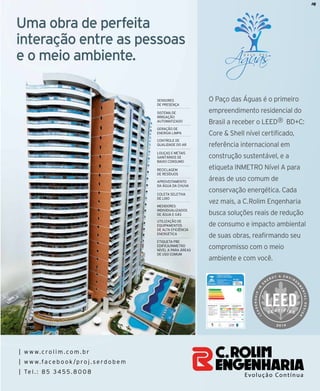 revistagbcbrasil.com.br 53jul/15
anuário GBC 2015
 