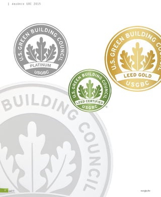 8 jul/15 rev/gbc/br
anuário GBC 2015
 