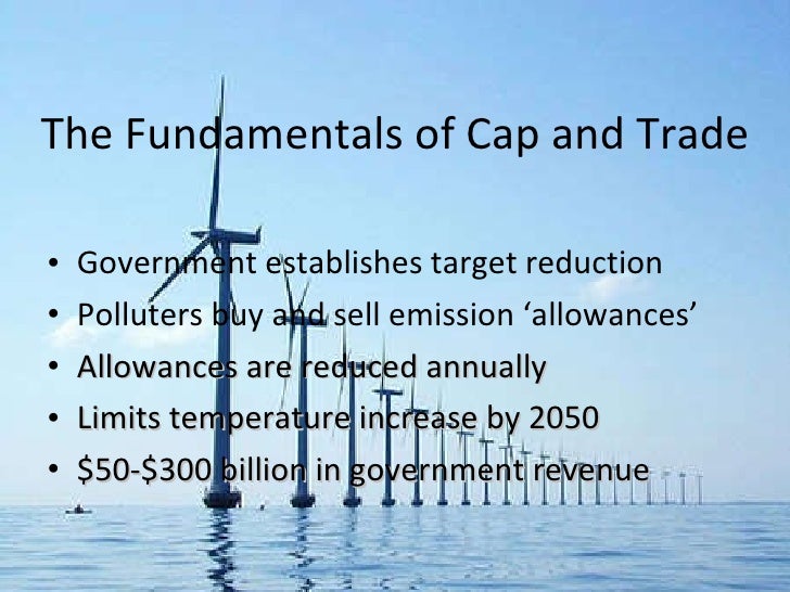 Cap And Trade Policy Overview