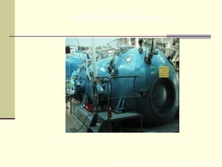 Prof. Maria Regina Lemos Guimarães
HIGIENE DO TRABALHO II
Câmara de Saturação Até 320 metros de Profundidade
 