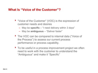Slide 7New Measures Arise When New Questions Are AskedNew measures, and new behaviors, require that we ask new questionsDo questions trigger actions? If we ask questions about outputs not inputs, we get a lot of focus and measures on outputsIf we ask questions about budgets, we measure budgetsHow many of our questions are focused on process and service quality? How many of our questions are focused on causes and inputs versus results and outputs?