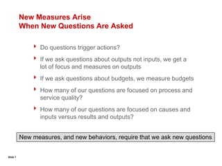 Do we have a customer focus?