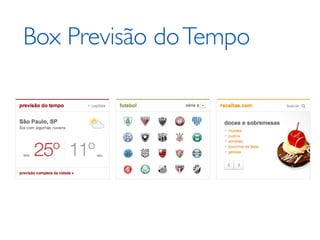 Box Previsão do Tempo
 