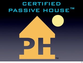 CERTIFIED
PASSIVE HOUSE™




         TM
                 25
 