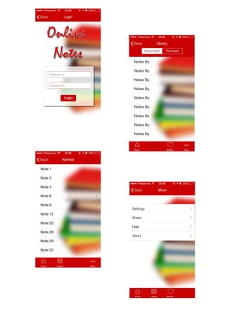 Notes sharing platform | PDF
