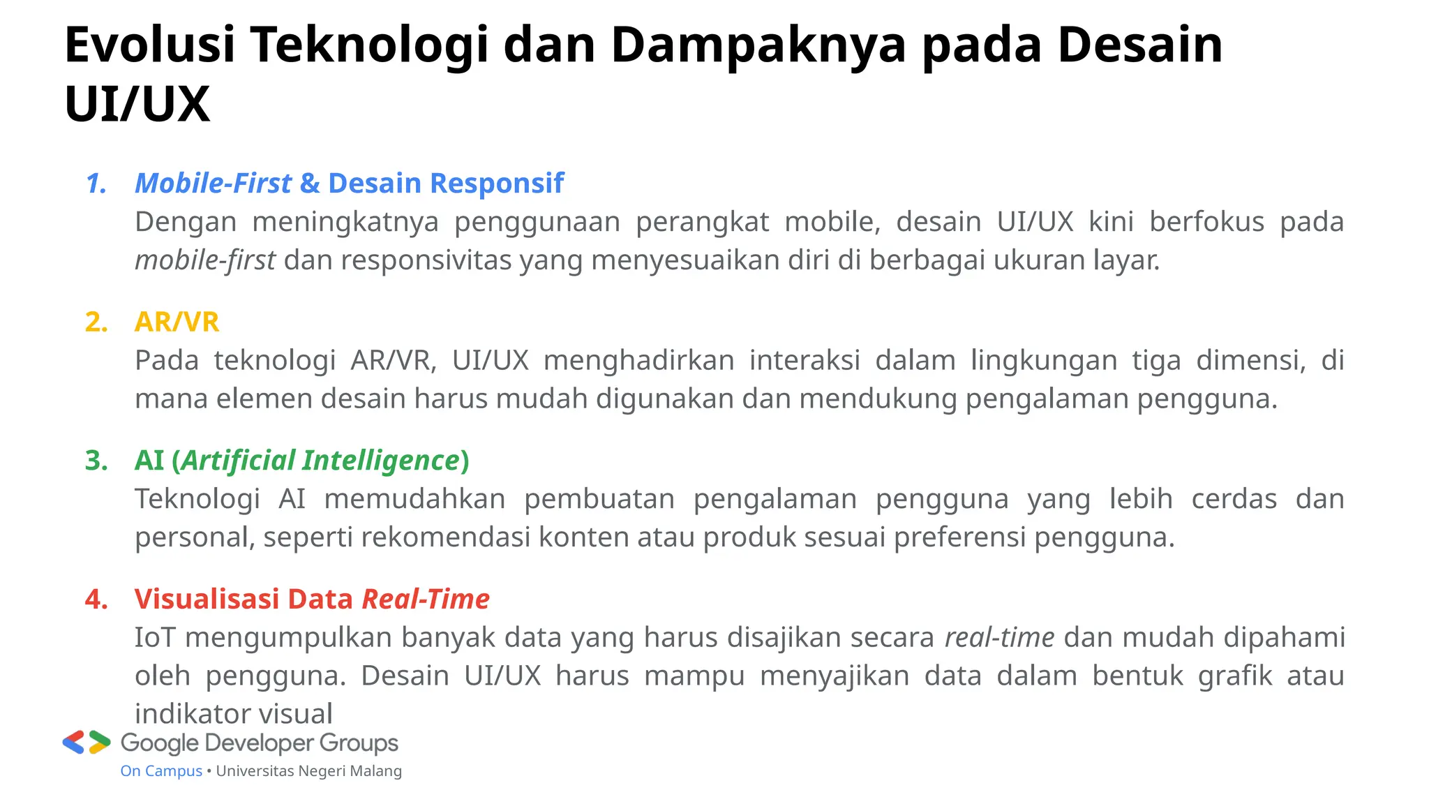STUDY JAM 2 - UI/UX Fundamentals Driving Tech Evolution Through Design ...