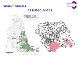 assisted areas finance 4 business 