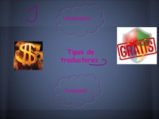 Shareware




  Tipos de
traductores



 Freeware
 