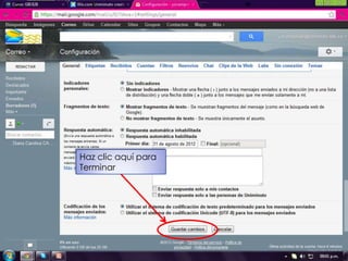 Haz clic aquí para
Terminar
 