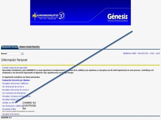 CAMBIE SU
CONTRASE
ÑA
 
