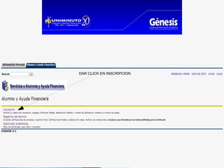 DAR CLICK EN INSCRIPCION
 