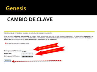 CAMBIO DE CLAVE
 