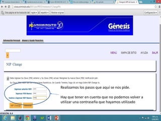 Realizamos los pasos que aquí se nos pide.

Hay que tener en cuenta que no podemos volver a
utilizar una contraseña que hayamos utilizado
 