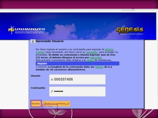 3. Ingresa tu ID y contraseña
 