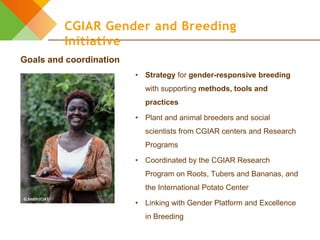 Introduction to the CGIAR Gender and Breeding Initiative