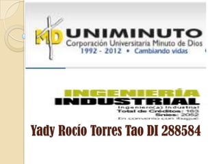 Yady Rocío Torres Tao DI 288584
 
