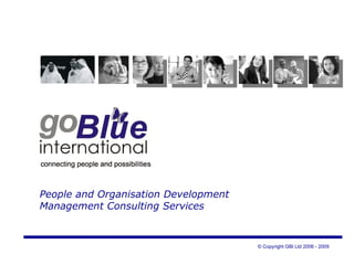 People and Organisation Development  Management Consulting Services 