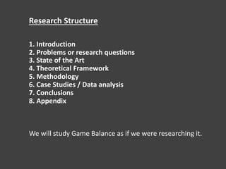 Game Balance 1: What is Game Balance | PDF