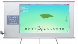 Instructions
 based on
     tool
  selected
 