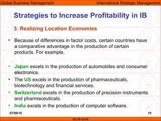 Gbm unit-08 (international strategic management) | PPT