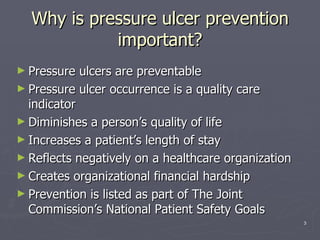 Pressure Ulcer Prevention Ppt
