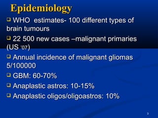 Glioblastoma Multiforme.Dr NG NeuroEdu