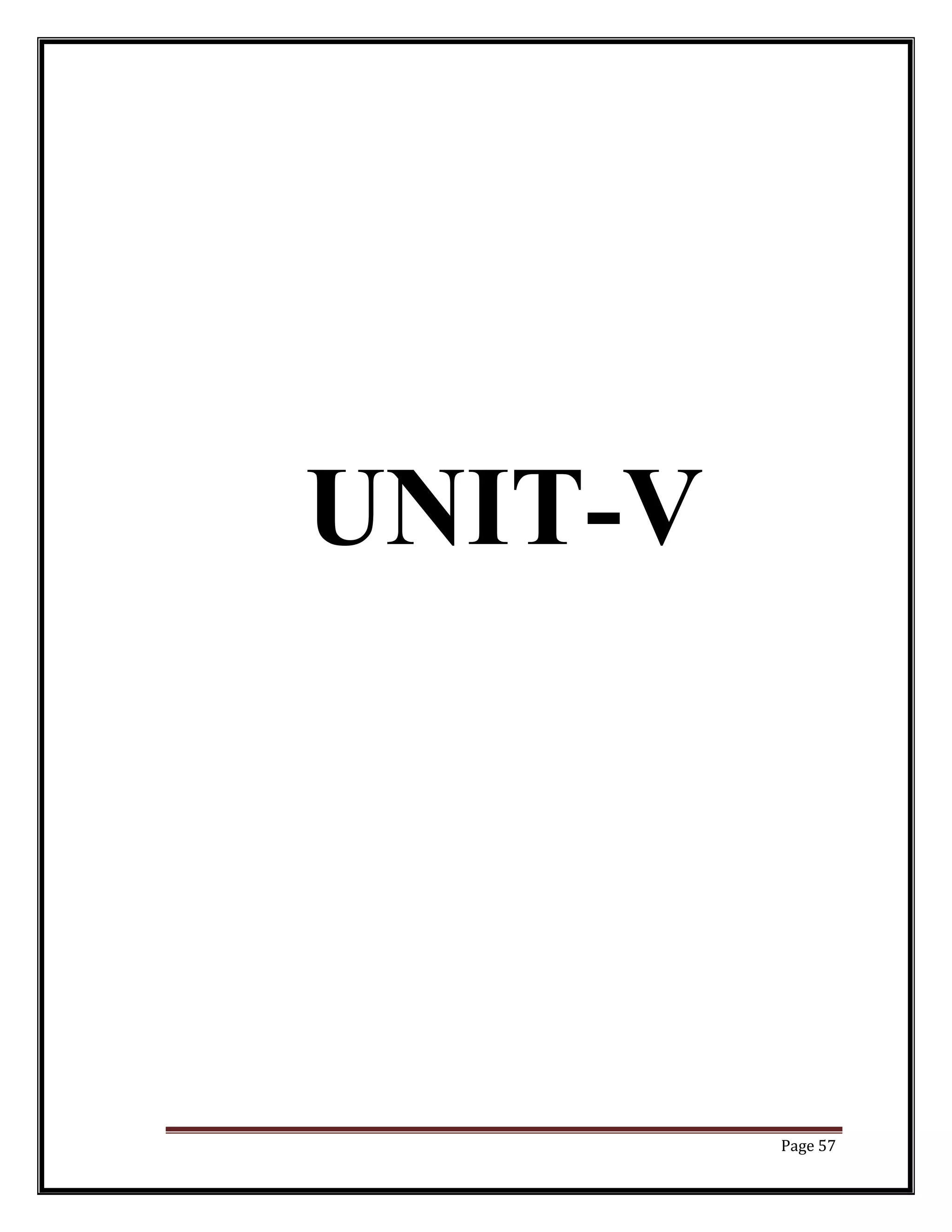 UNIT-V
Page 57
 