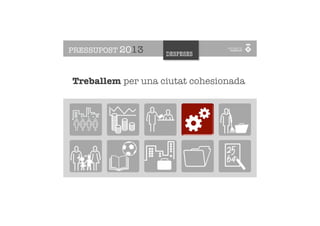 PRESSUPOST 2013    DESPESES



Treballem per una ciutat cohesionada
 