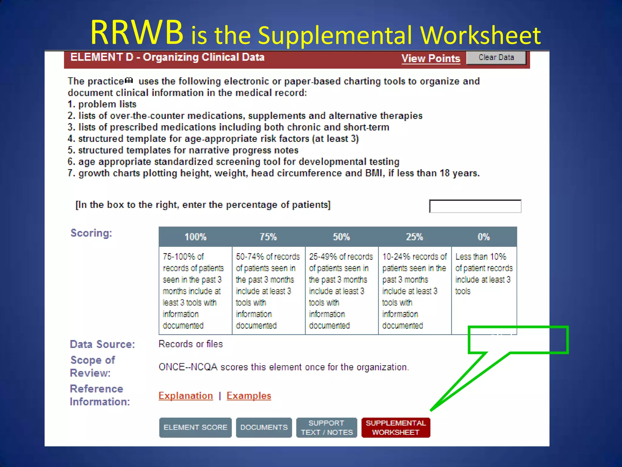 RRWB is the Supplemental Worksheet

                          Click here




                                  Click here
 