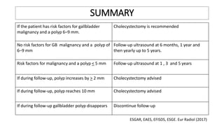 Management of Gall Bladder Polyps | PPTX