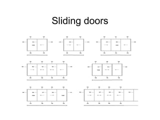 Sliding doors 