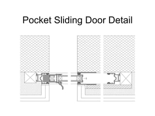 Pocket Sliding Door Detail 