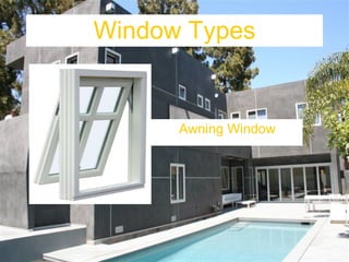 Window Types Awning Window 