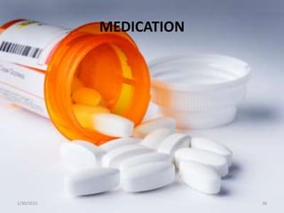 MEDICATION
1/30/2015 36
 