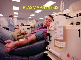 PLASMAPHERESIS
1/30/2015 38
 