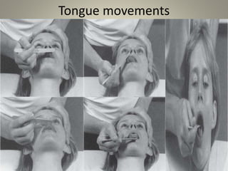 Tongue movements
1/30/2015 67
 