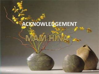 ACKNOWLEDGEMENT
1/30/2015 85
 